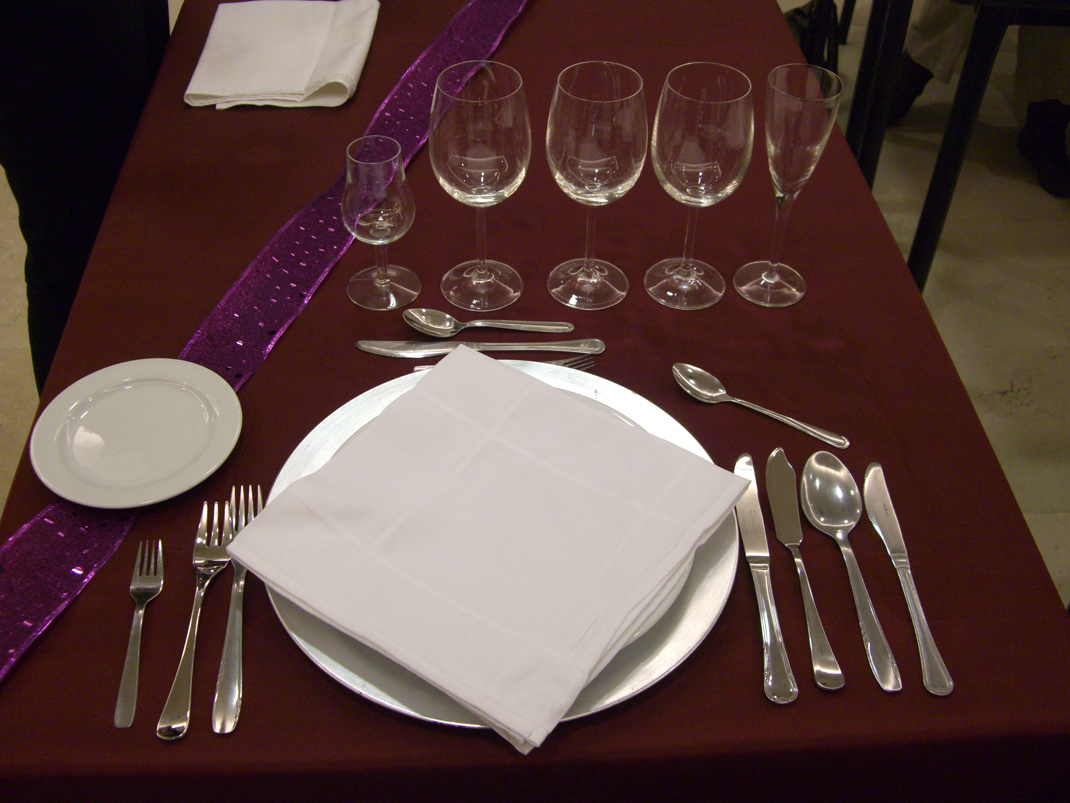 Decora tu mesa en Navidad
