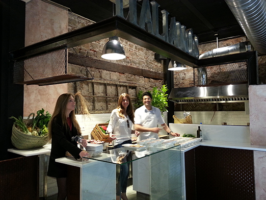 Un original showcooking