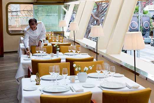 RESTAURANT LOUNGE LUXOR LUX'OR PLATJA D'ARO FOTO FERRAN NADEU