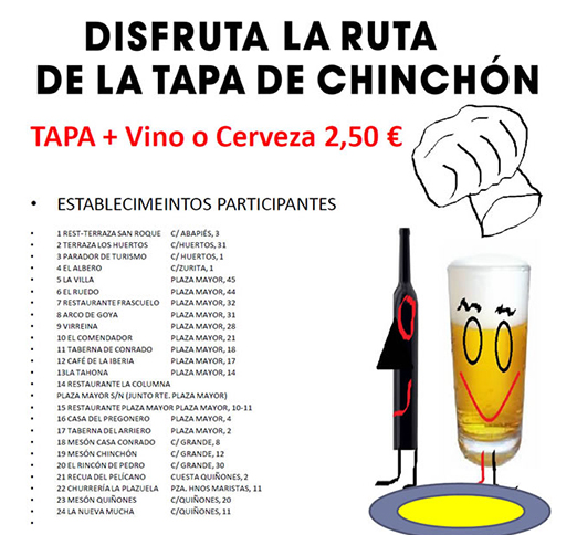 Ruta de la Tapa de Chinchón