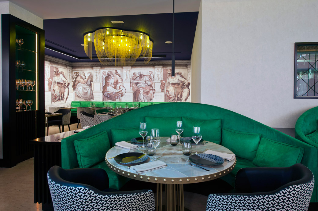 Romano Ristorante, Italia en la mesa