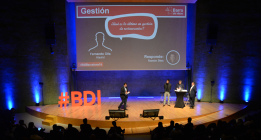 Más de 250 hosteleros acuden a Barra de ideas en Barcelona