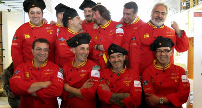 La selección española participa por primera vez en las Olimpiadas de Cocina