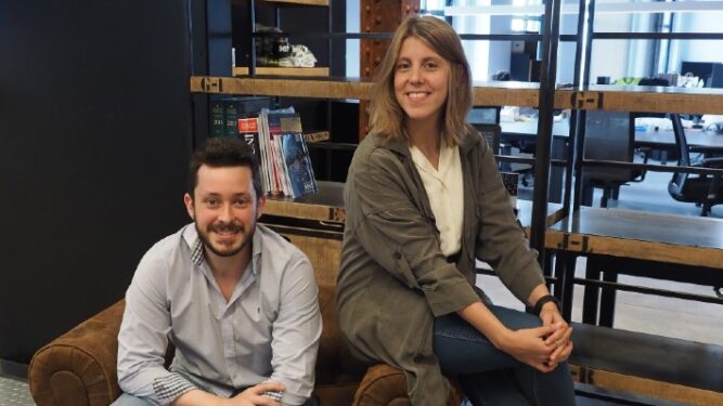 José Luis y Marta, socios de Kilimanjaria