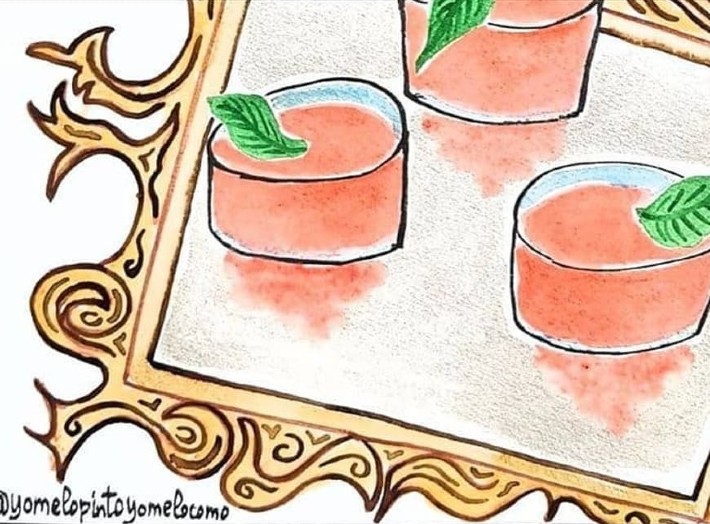 De gazpacho me emborracho