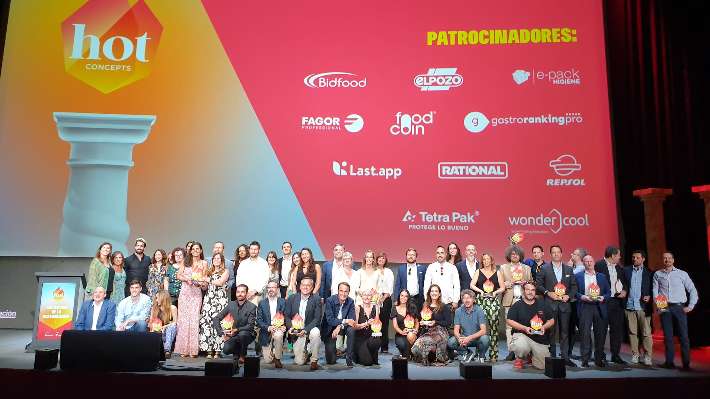 Premiados de los Hot Concepts 2022: la gran noche de la hostelería