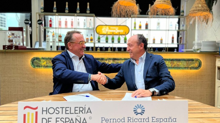 Hostelería de España y Pernod Ricard se unen para impulsar la hostelería 